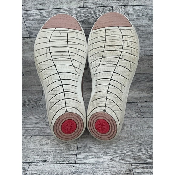 Fitflop Knit Slip On Sneakers Pink Womens US 9 EU 41 UK‎ 7